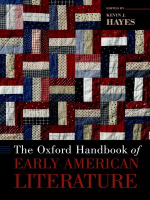 cover image of The Oxford Handbook of Early American Literature